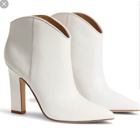 marc fisher white booties